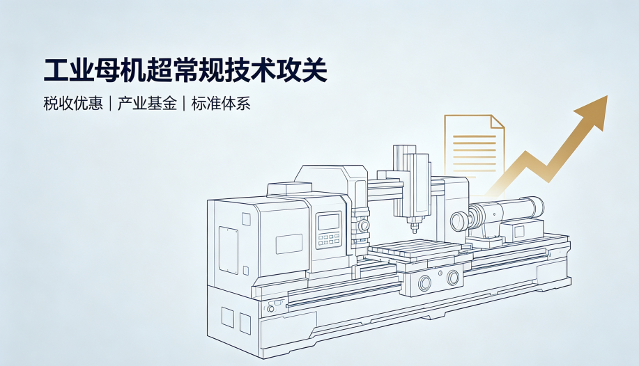 工業母機全mian升級，賦能工業機器人產業高duan突破
